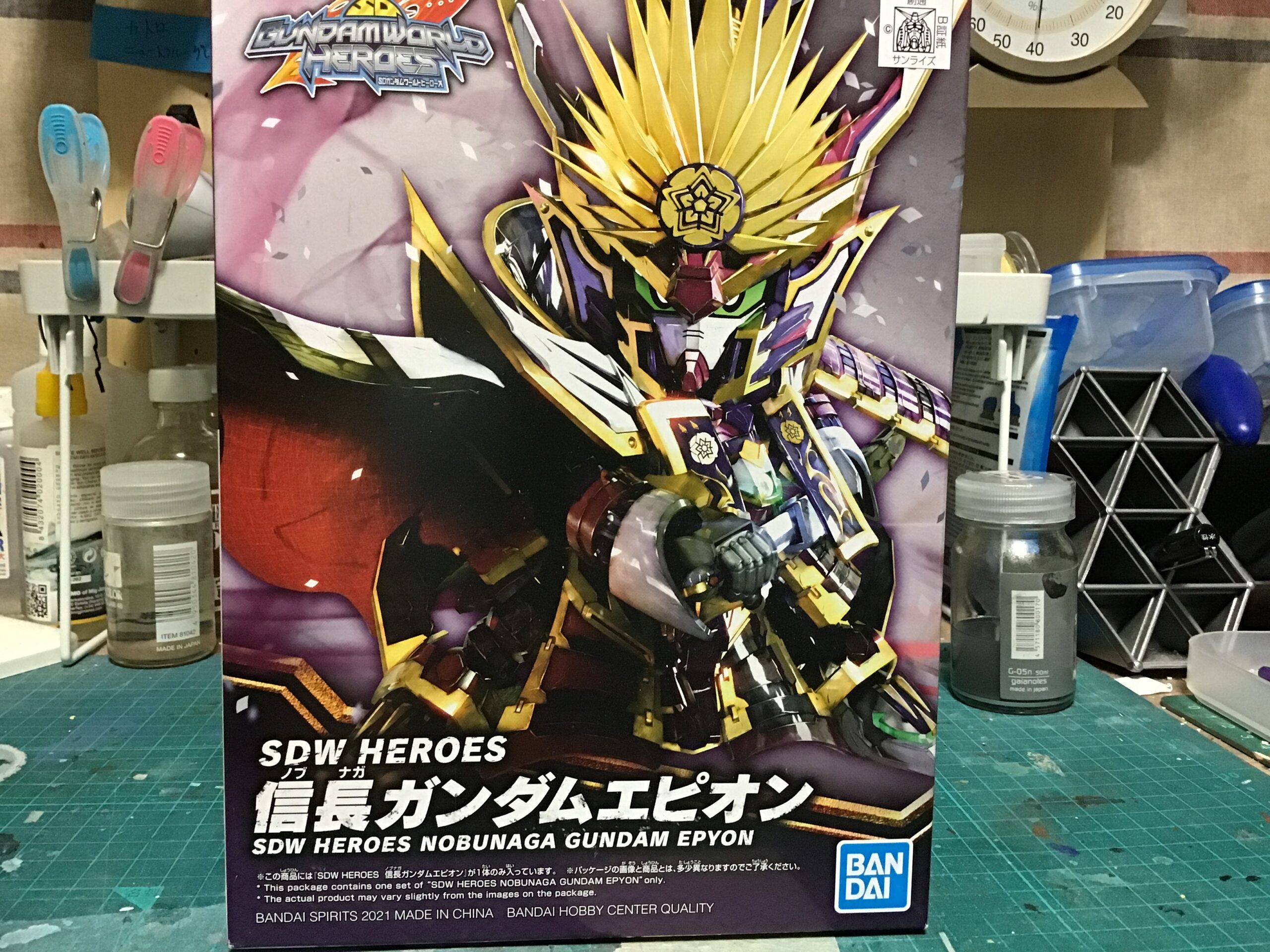 SDW HEROES 02 信長ガンダムエピオン 塗装レビュー | トビウオ模型戦記blog